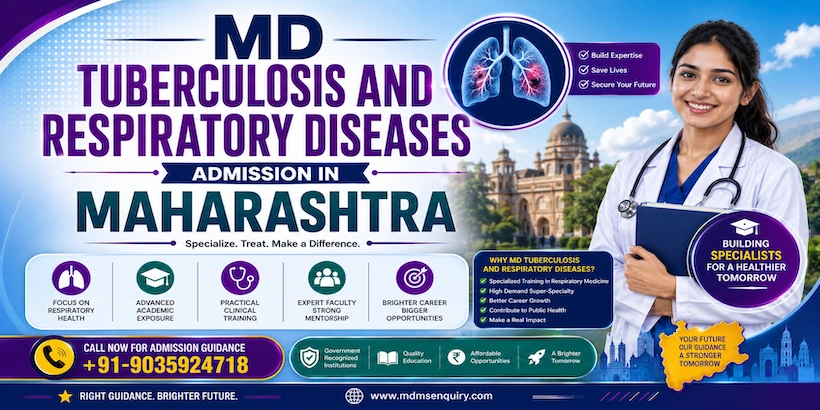 MD Tuberculosis And Respiratory Diseases Admission in Maharashtra