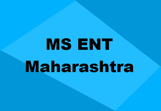 MS ENT Admission in Maharashtra