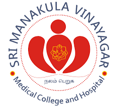 Sri Manakula Vinayagar Medical College  logo
