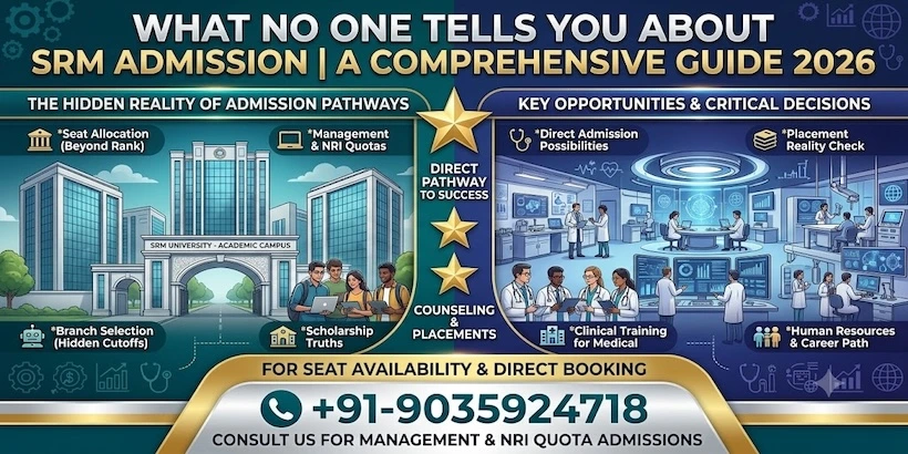 What No One Tells You About Srm Admission