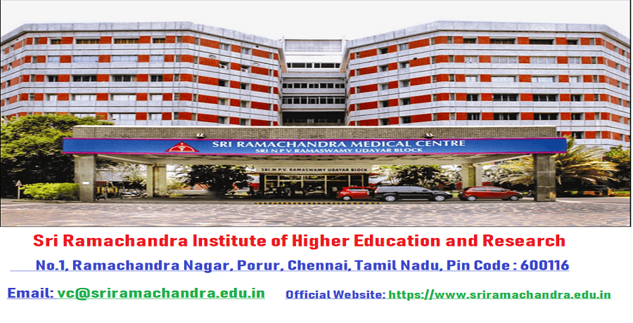 Sri Ramachandra medical college address