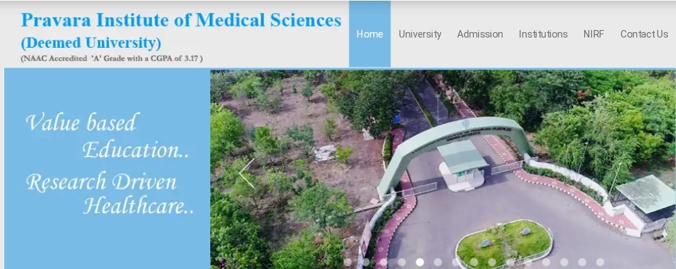 Direct Admission for MD in Pravara Institute of Medical Sciences Loni