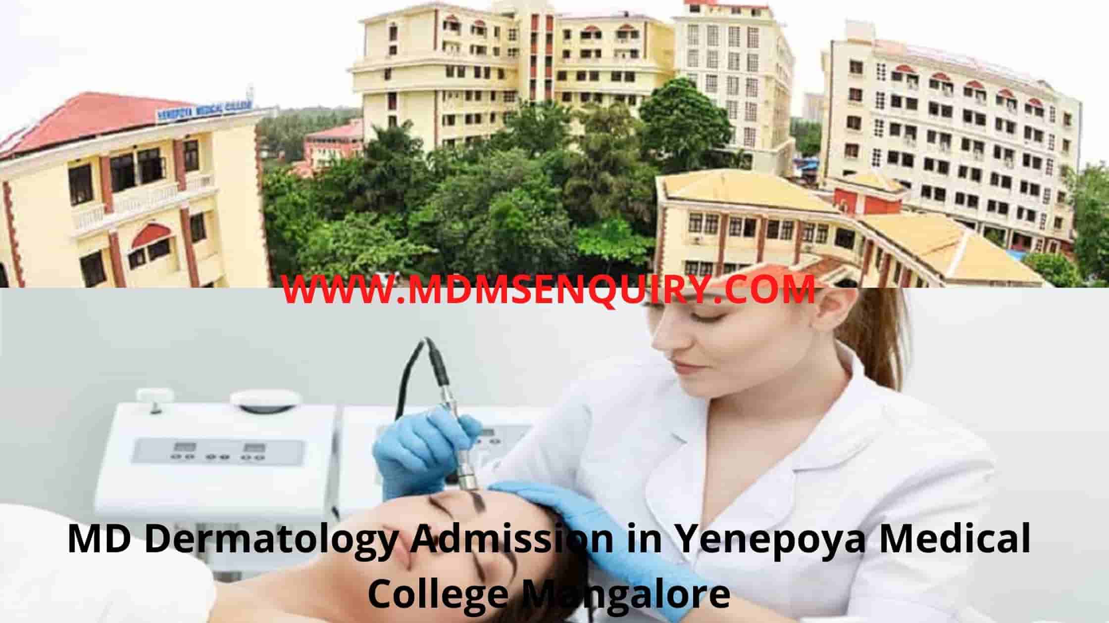MD Dermatology Admission in Yenepoya Medical College Mangalore