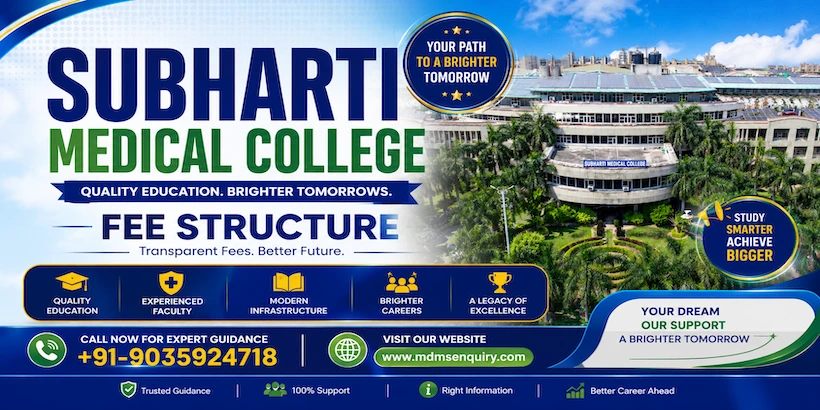 Subharti Medical College Fee Structure