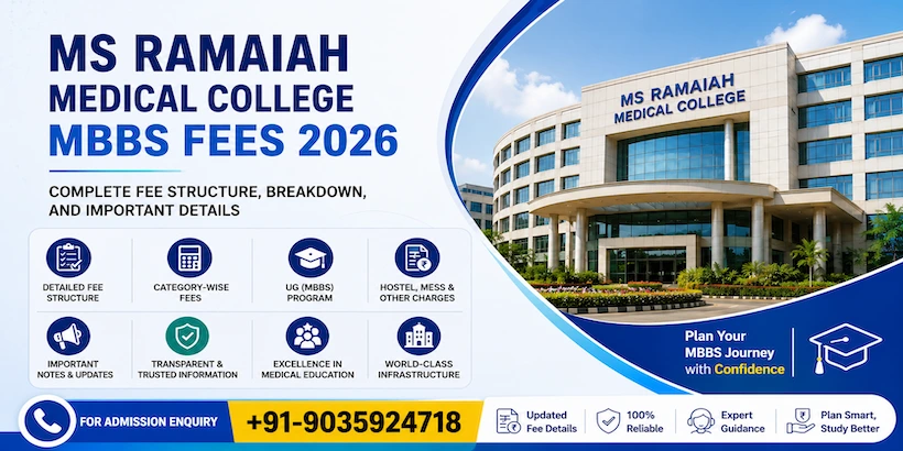 MS Ramaiah Medical College Fee Structure