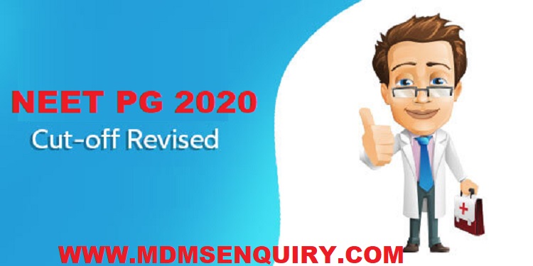 NEET PG 2020 Cut Off Reduced