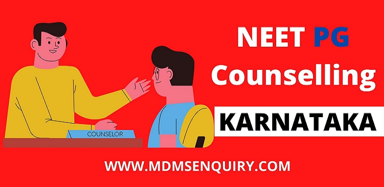 Karnataka NEET PG Counselling