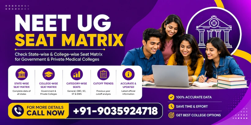 NEET UG Seat Matrix