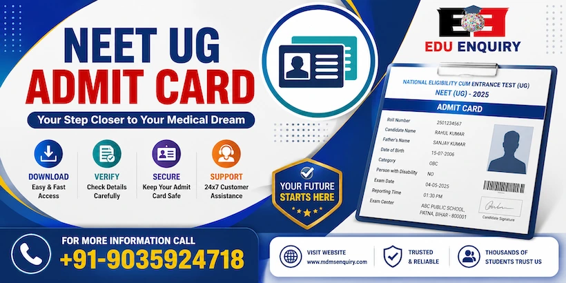 Re NEET Admit Card