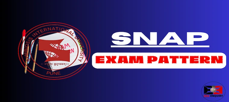 SNAP Exam Pattern