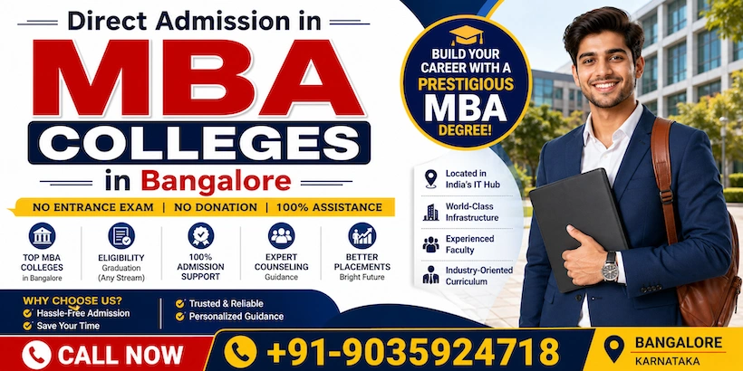 Direct Admission in top MBA Colleges in Bangalore