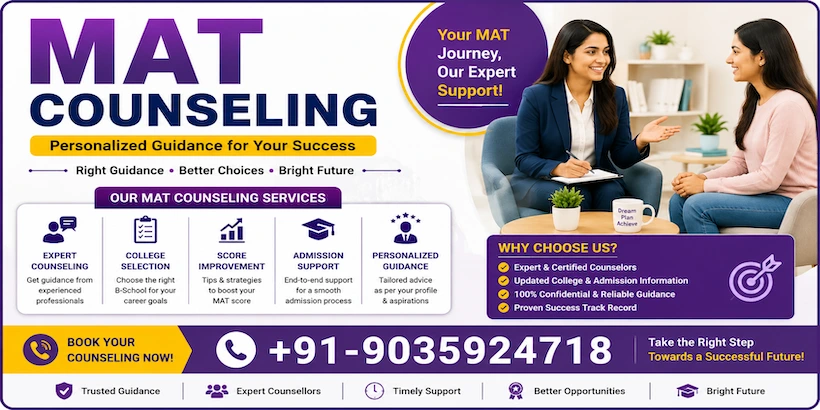 MAT Counselling selection process