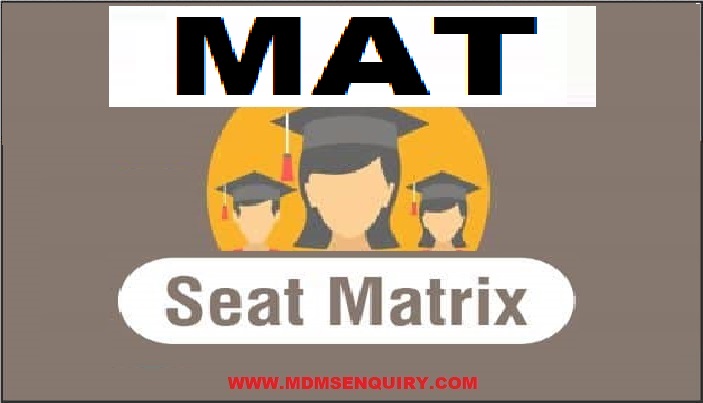 MAT Seat Matrix