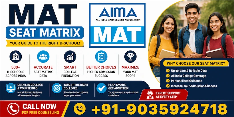 MAT Seat Matrix