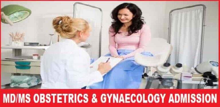 MD Obstetrics & Gynaecology Admission 2024: OBG Colleges