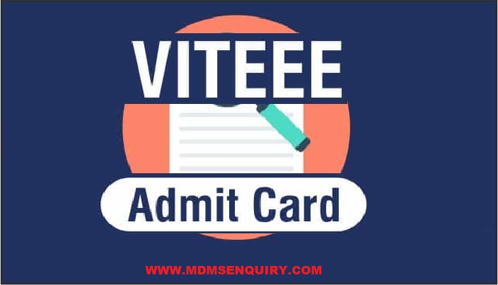 VITEEE Admit Card