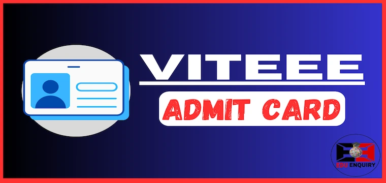 VITEEE Admit Card