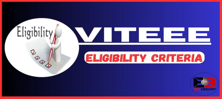 VITEEE Eligibility Criteria