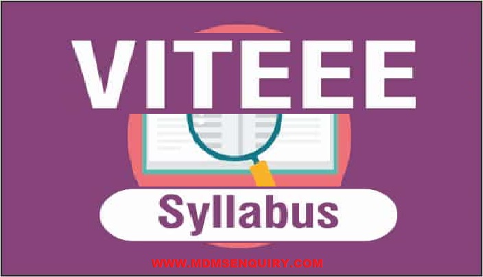 VITEEE Syllabus