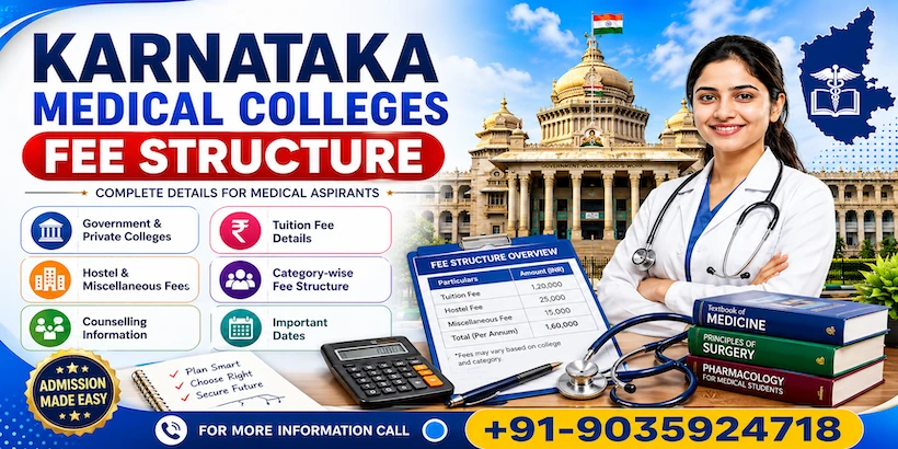 Karnataka Medical Colleges fee structure