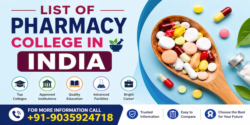 List of Pharmacy Colleges in India