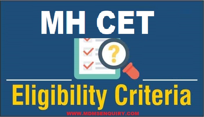 MHT CET Eligibility Criteria