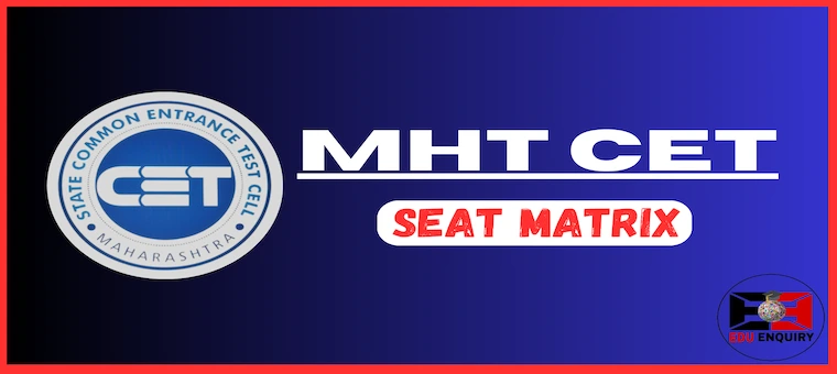 MHT CET Seat Matrix