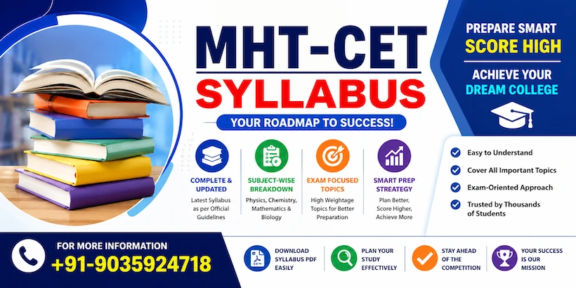MHT CET Syllabus