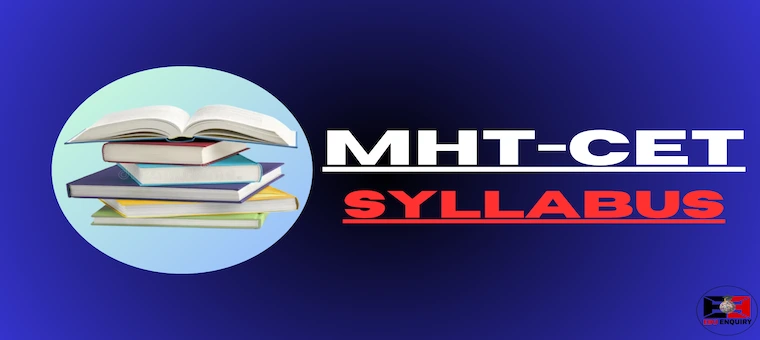 MHT CET Syllabus