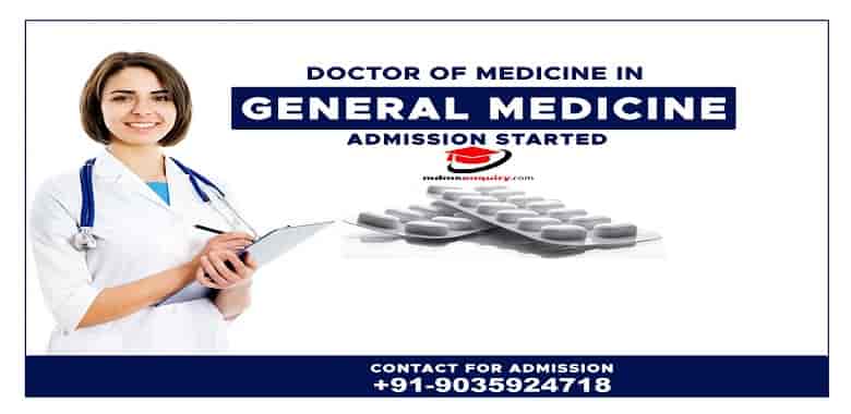 MD General Medicine Admission 2022
