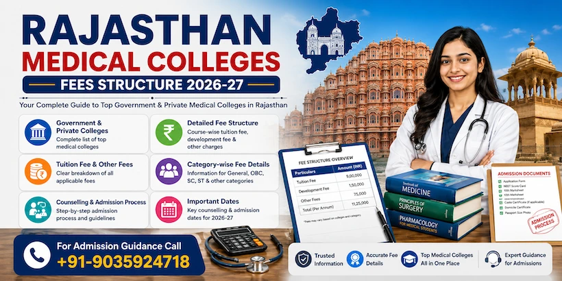 Rajasthan Medical Colleges Fee Structure 1