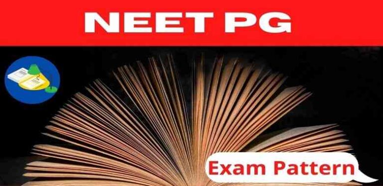 Neet Pg Exam Pattern Marking Scheme Answer Key