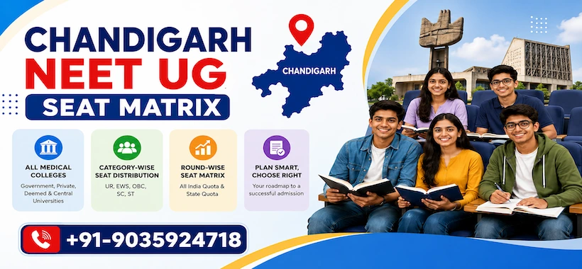 Chandigarh NEET UG Seat Matrix