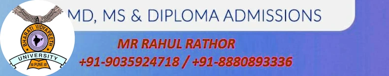 PG Medical Admissions in Bharati Vidyapeeth Pune