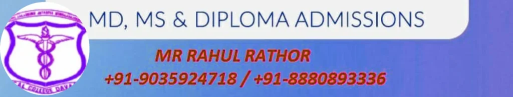 PG Medical Admissions in JJM Davangere