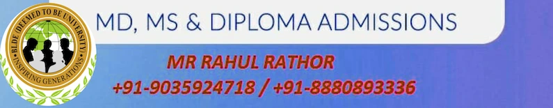 PG Medical Admissions in Shri BM Patil Bijapur