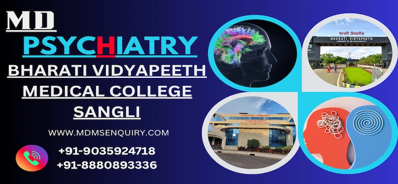 Study MD Psychiatry at Bharati Vidyapeeth Medical College Sangli