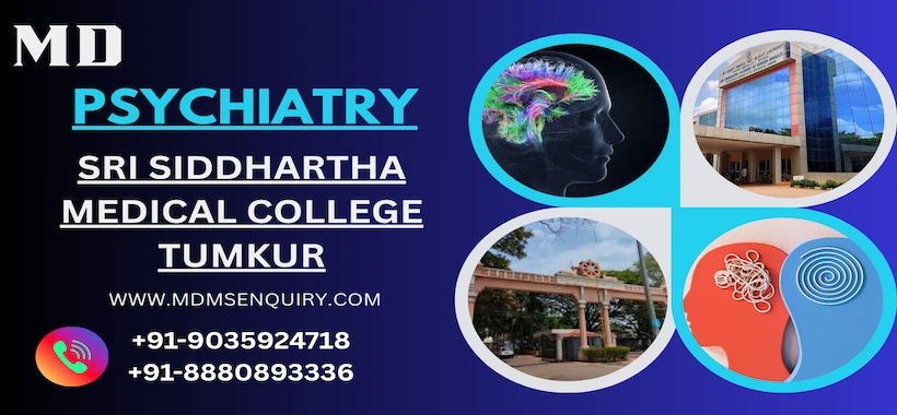 Study MD Psychiatry at Sri Siddhartha Medical College Tumkur