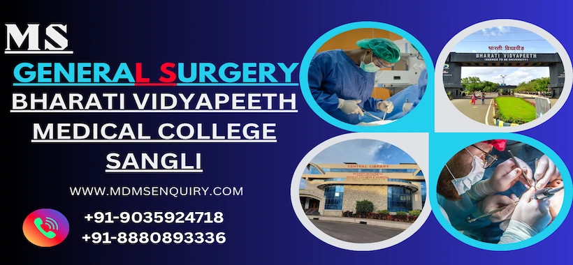 Study MS General Surgery at Bharati Vidyapeeth Medical College Sangli