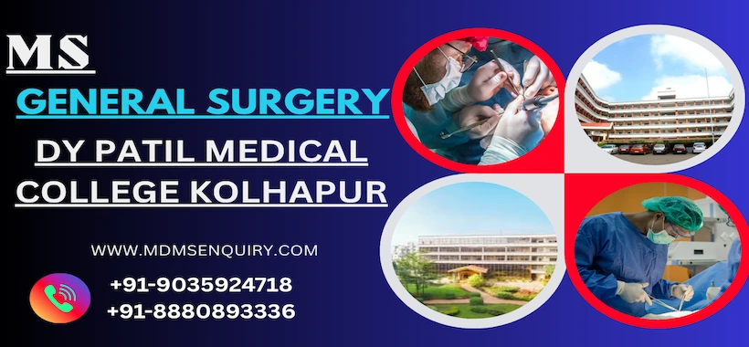 Study MS General Surgery at DY Patil Medical College Kolhapur
