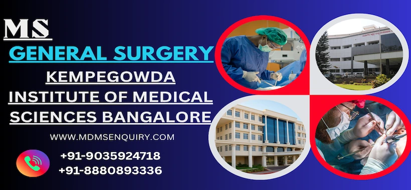 Study MS General Surgery at Kempegowda Institute of Medical Sciences