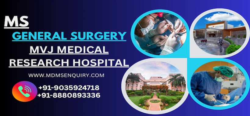Study MS General Surgery at MVJ Medical College Bangalore