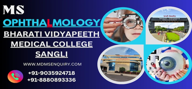 Study MS Ophthalmology at Bharati Vidyapeeth Medical College Sangli
