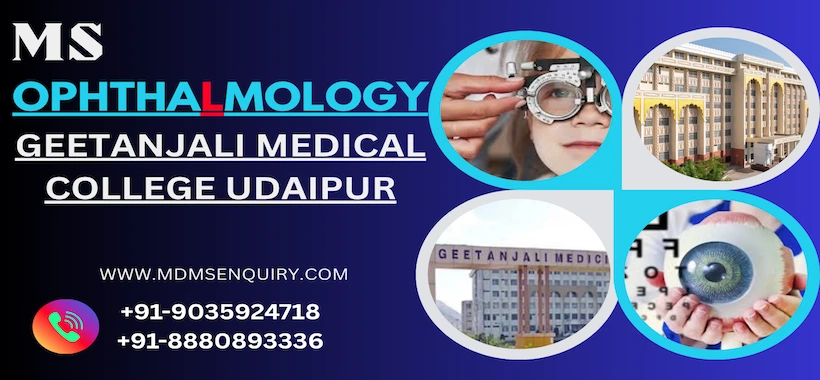 Study MS Ophthalmology at Geetanjali Medical College