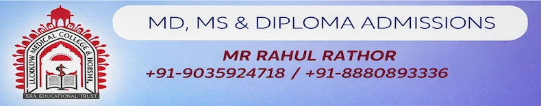 PG Medical Admissions in Eras Lucknow
