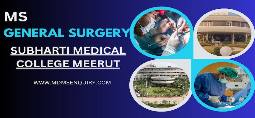 Study MS General Surgery at Subharti Medical College