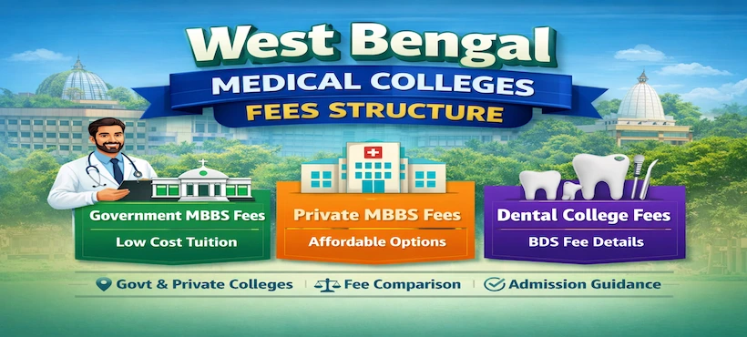 West Bengal Medical Colleges Fees Structure