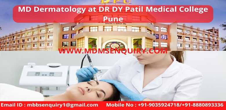 MD Dermatology admission in DY Patil Medical College Pune