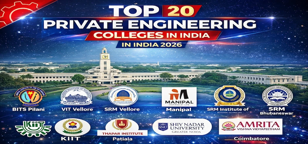 Top 20 Private Engineering Colleges in India