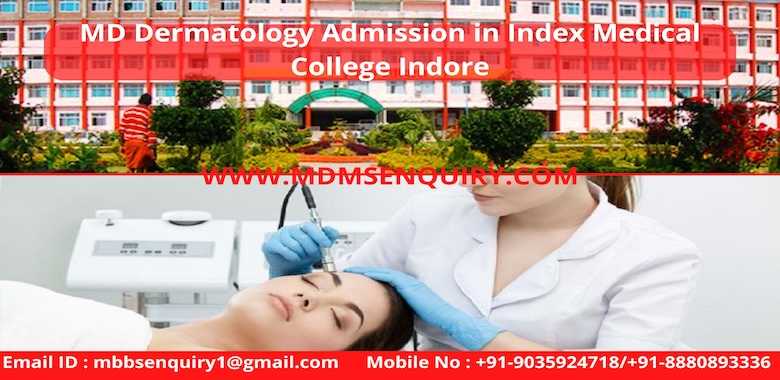 MD Dermatology Admission in Index Medical College Indore